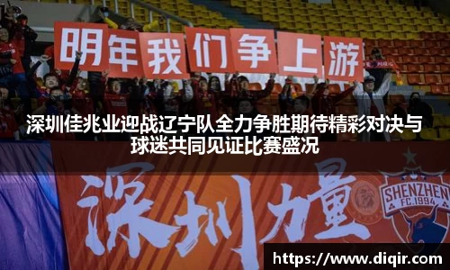 深圳佳兆业迎战辽宁队全力争胜期待精彩对决与球迷共同见证比赛盛况